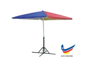 NIETZ Silver Base Square Umbrella