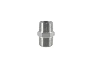 NIETZ Stainless Steel Hexagon Nipple