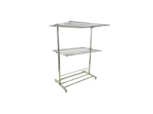 NIETZ Stainless Steel Drying Rack Comes with Castor