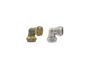 NIETZ ECFIT Compression Equal ELBOW CXC & Compression Nickle Plated CXC ELBOW