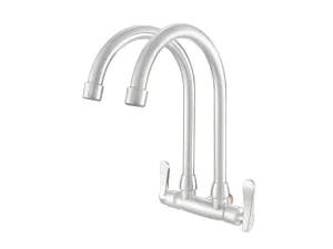 NIETZ Twin Cold Wall Sink Tap