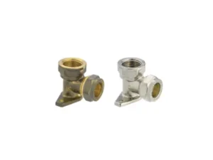 NIETZ ECFIT Brass Wall Plated ELBOW & Copper Wall Plated ELBOW CXFI