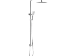 NIETZ Rain Shower (Square) & Hand Shower come with 1.5m Flexible Hose