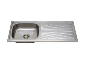 NIETZ Stainless Steel Sink with Big Waste 4218B