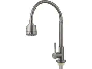 NIETZ Flexi Hose Kitchen Pillar Sink Tap