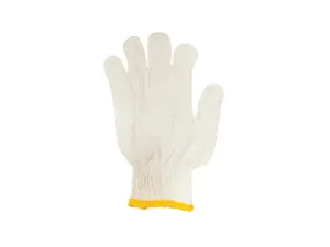 NIETZ White Knitted Gloves