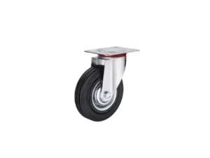 NIETZ Rubber Swivel Castor Wheel