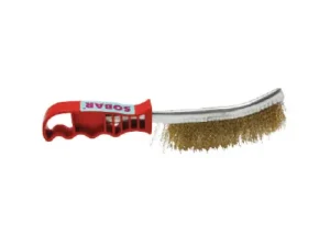 NIETZ Brass Coated Plastic Handle Knife Brush