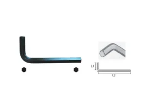 NIETZ Hex Wrench Black Zinc