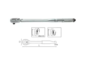 NIETZ 1/2” Drive Torque Wrench