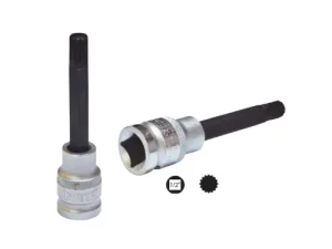 NIETZ 1/2” Drive Long Spline Bit Socket