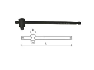 NIETZ 1/2” Drive Sliding T-Handle (CR-MO)