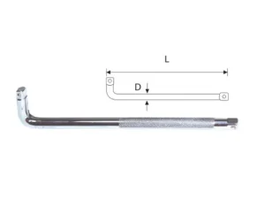 NIETZ 3/8” Drive L-Handle (CRV)