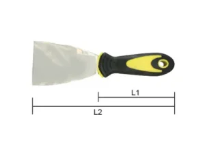 NIETZ Soft Grip Stainless Steel Scraper