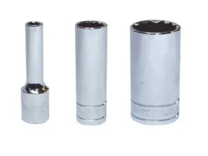 NIETZ 1/2” Drive Chrome Deep Socket (12PT) – Extra Deep